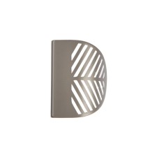 Handle cappio, m/o 32 mm, with a pattern, matte gray color