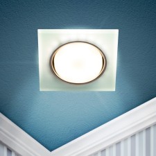Lamp built -in era DK LD50, IP20, 15W, 120x120x22 mm, 4000k, white matte color