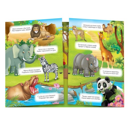Stickers reusable set “Study Living Nature”, 8 pcs.-3