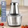 Galaxy Gl 2380 grinder, metal, 500 watts, 1.8 l, 2 speeds, silver