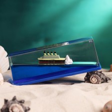 Ship in liquid, anti -stress 