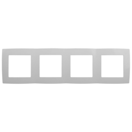 The frame for the circuit breaker for 4 posts, era12, white