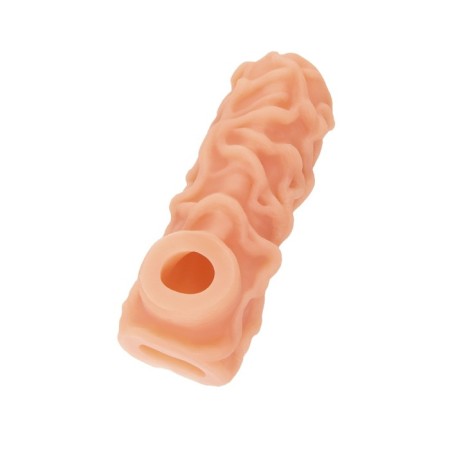 Kokos nozzle is realistic with additional stimulation, TPE, bodily, 12 cm-5