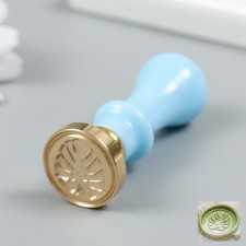 Printing for wax with a plastic handle 