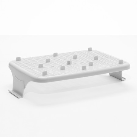 Toilet with a grid, 45x34x15 cm, gray/olive-6