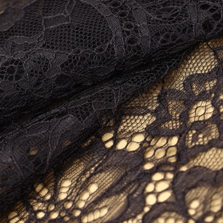 Lace cilia, 215 mm × 3 ± 0.5 m, black color-1