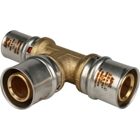 STOUT SFP-0005-262620, d = 26 x 26 x 20 mm, transition, brass