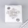 Napkins single -layer paper “Happy New Year”, gold letters, 24x24 cm, New Year's set 50 pcs.