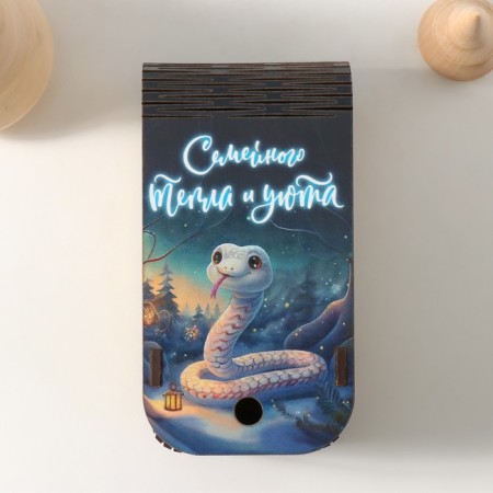 Broke-Kniga "Snake. Family heat" 13x7x4 cm-2