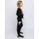 Pulover for children, height 116 cm, black color