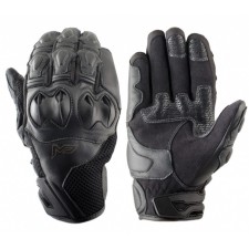Leather gloves Reactor, size S, black