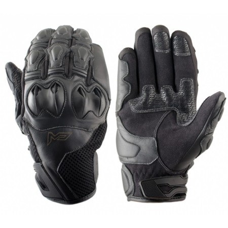 Leather gloves Reactor, size S, black