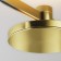 Technical TR152-1-7W3K-BS Plato, 120x120x51 mm, LED, 7W, 230LM, 3000K, Brass Color Small