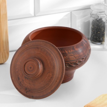 A pot for hot No. 2 "Back", 0.6 l, 14 x 14 x 14 cm