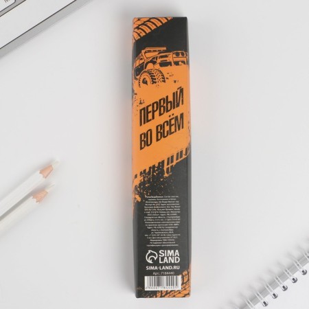 Ballpack blue paste 0.38 mm "You are wonderful!" matte plastic, in a gift box-4