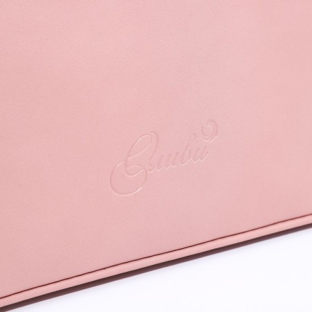 Bag Cross-Bodi "Olivi" on lightning, outer pocket, pink color-3