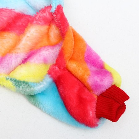 Combineson "Rainbow" with a hood, size M (DS 30 cm, og 40 cm, osh 30 cm)-10