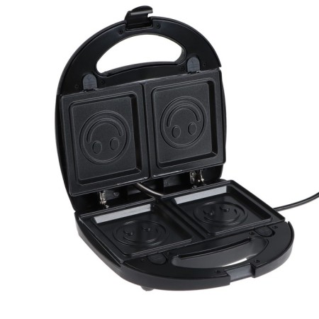 Electric wafer "Wonderworker" EV-4, 700 watts, donuts, sandwiches, black-silverist-3