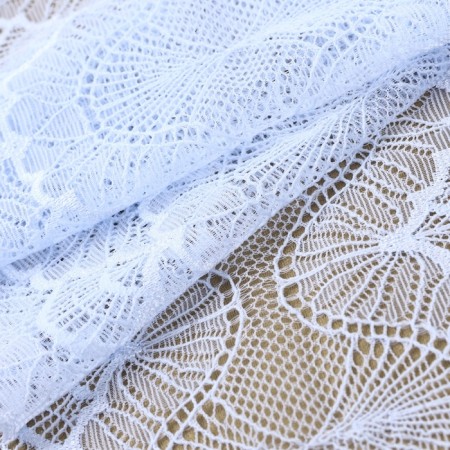 Lace elastic fabric, 180 mm × 2.7 ± 0.5 m, the color of the sky blue-2