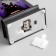 LED figure "Lantern with a lock" 6 × 13 × 4 cm, plastic, batteries AG13x3, glow warm white