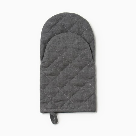 ECO GREY ETITA kit: mittens 15x28cm, 19x19cm tack, 100% linen, 245 g/m2-2