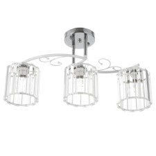 Chandelier 91287/3 E27 40W white-chrom 52x15x25 cm Bayerlux