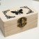 Casket wood for painting "Butterfly" 6x10x5 cm
