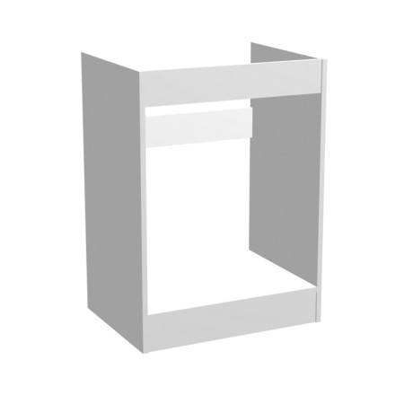 Table for the patch washing, 600 × 462 × 820 mm, white / oral color Sonoma-1