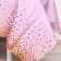 The tablecloth "Confetti" 137 × 183 cm, the color is pink