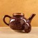 Rishtan ceramics "Patterns", 1000 ml, brown