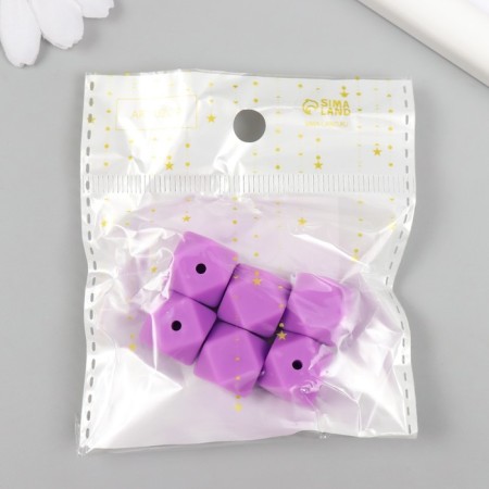 Busina Silicon "Multicarner" Classic purple d = 1.4 cm-2