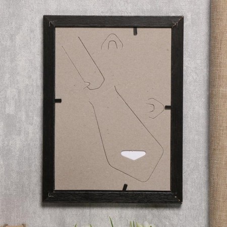 Photo frame MDF 15x21 cm, No. 6, wenge (plastic screen)-4