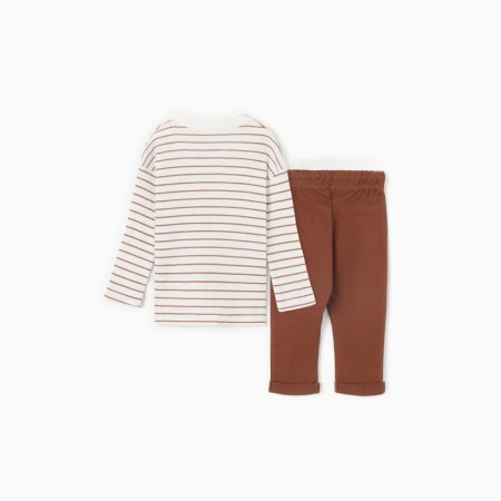 Costume (blouse and pants) I am BASIC Line, p. 86-92, beige-8
