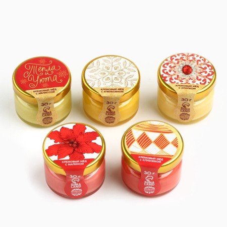 New Year's gift “Dreams will come true”: tea, cream-make-2