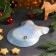 Glass Serving Dauline "Bant. New Year's fairy tale ", 23 × 16.5 cm