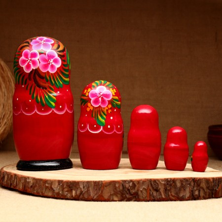 Matryoshka 5-doll "Miroslava", 17-18 cm-1
