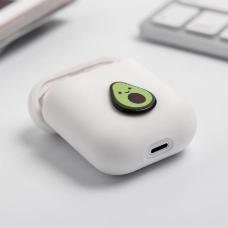 Avocado headphone cover, 5.4 x 5.2 cm-4