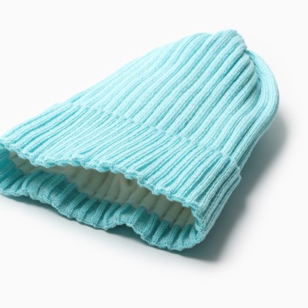 Kit for children (hat, snood), mint color, size 48-52-1