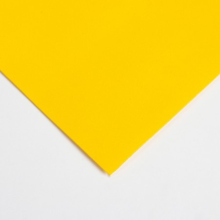 Foamiran matte 50x50cm 1 mm, yellow-1
