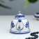 Bell "Teapot", h = 9.5 cm, gzhel