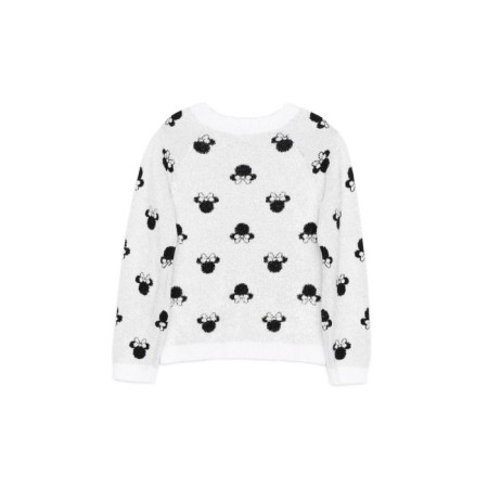Джемпер для девочек Conte Elegant , рост 110-116 см, цвет classic white-black-4