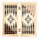 NARDS "Vostok", board wood 40 x 40 cm