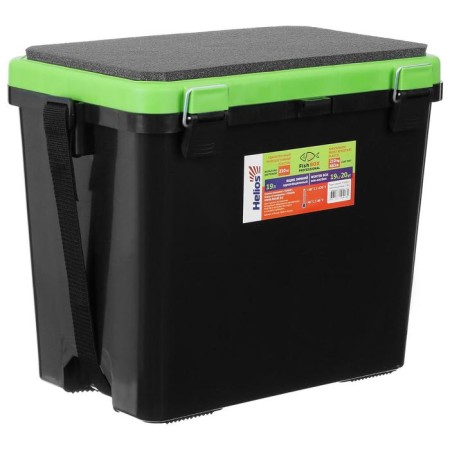 Winter Helios Fishbox 19 L box, single -section, green color-6