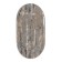 Oval carpet, size 80x150 cm pp 100%, juts