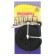 Leash of kapron zoonik, 1 m x 2.5 cm, mix