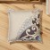 Pillow with filler "Crimean rose", 25x25 cm, mix