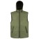The vest insulated with a hood, Duspo fabric, Khaki color, p 44-46