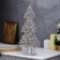 LED figure "Christmas tree" 36x17x6 cm, 20 LED, AAX2 batteries (not in the kit), warm white glow