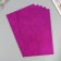 A set of glitter foamiran (5 sheets) 2 mm 20x30 cm, purple
