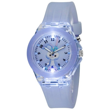 Watch of Berry Baby "Bunny", D-3.8 cm, silicone strap 23 cm